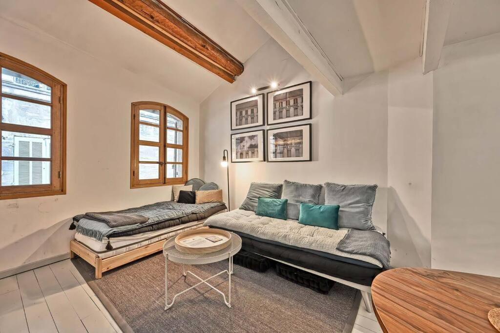 Appartement La Bulle - 3 Min Palais Des Papes - Clim Ac - Wifi